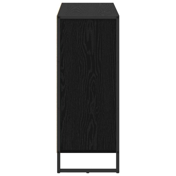 Страничен шкаф Черния дъб 96,5 x 30 x 75 см Инженерно дърво