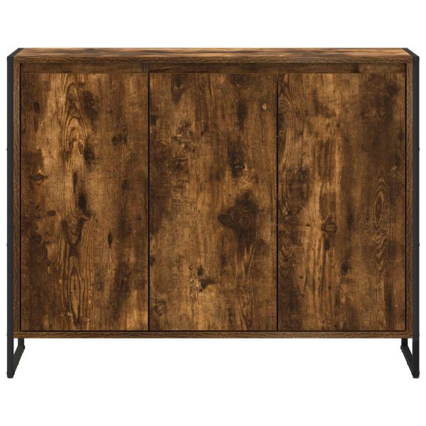 Страничен шкаф Димящ дъб 96,5 x 30 x 75 см Инженерно дърво