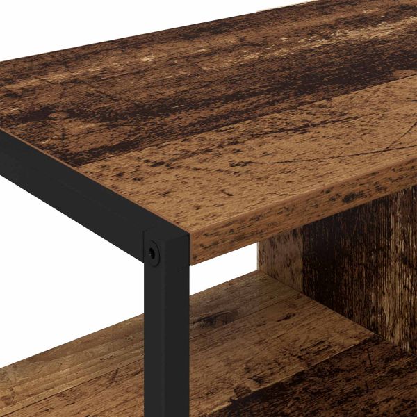 Страничен шкаф Старо дърво 96.5 x 30 x 75 см Инженерно дърво