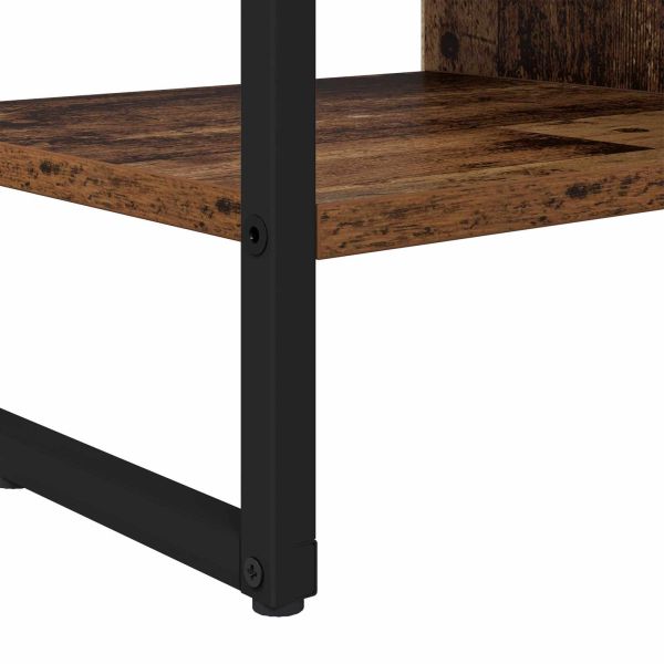 Страничен шкаф Старо дърво 96.5 x 30 x 75 см Инженерно дърво