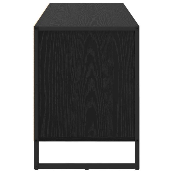 ТВ шкаф Черния дъб 100 x 36 x 49.5 см Инженерно дърво