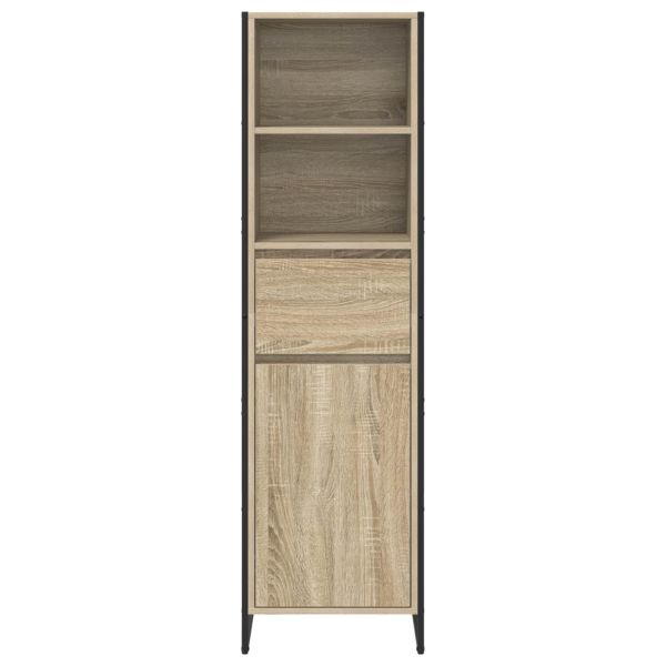 Шкаф за книги Сонома 43 x 36 x 150.5 см Инженерно дърво