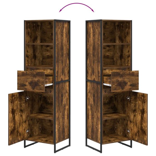 Шкаф за книги Димящ дъб 43 x 36 x 150.5 см Инженерно дърво