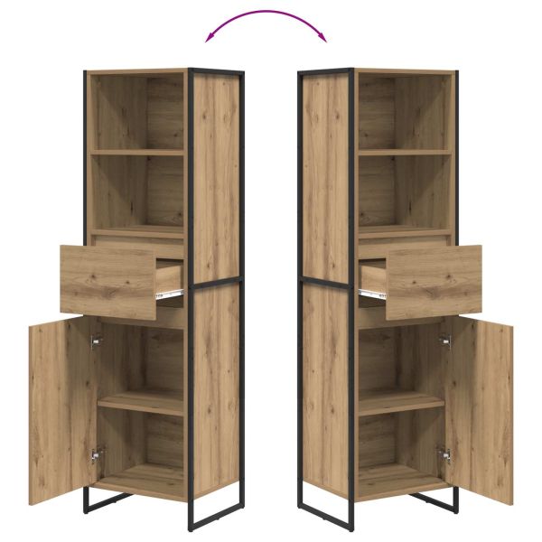 Шкаф за книги Дъб Артизан 43 x 36 x 150.5 см Инженерно дърво