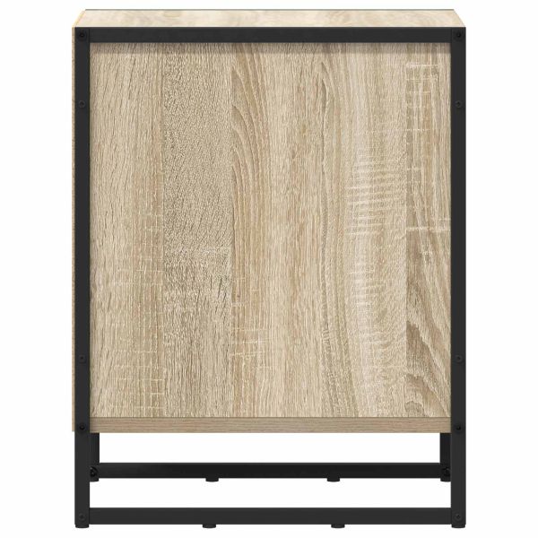 Нощно шкафче 2 pcs Сонома 39,5 x 30 x 50 см Инженерно дърво