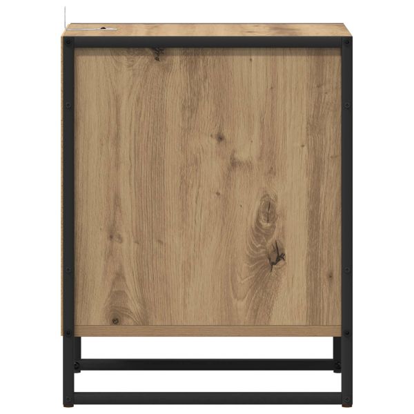 Нощно шкафче Дъб Артизан 39,5 x 30 x 50 см Инженерно дърво