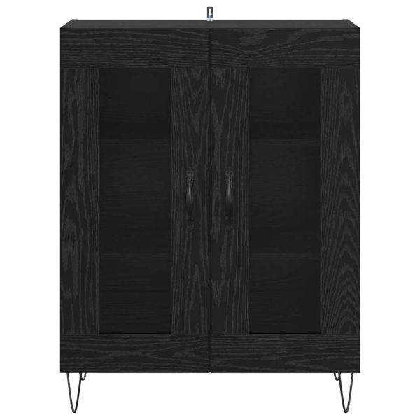 Служебен шкаф Черния дъб 69,5 x 34 x 90 см Инженерно дърво