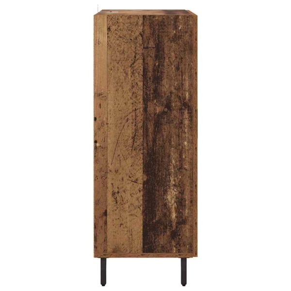 Служебен шкаф Старо дърво 69,5 x 34 x 90 см Инженерно дърво