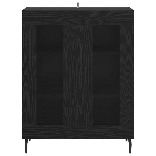 Служебен шкаф Черния дъб 69,5 x 34 x 90 см Инженерно дърво