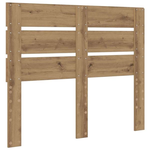 Облегалка за глава с таблото Дъб 135 cm Инженерно дърво