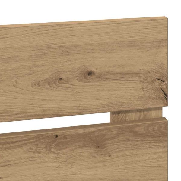 Облегалка за глава с таблото Дъб 80 cm Инженерно дърво