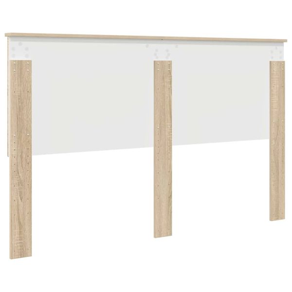 Облегалка за глава с таблото Сонома дъб 160 cm Инженерно дърво