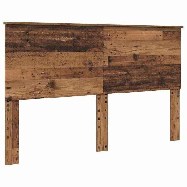 Облегалка за глава с таблото Старо дърво 160 cm Инженерно дърво