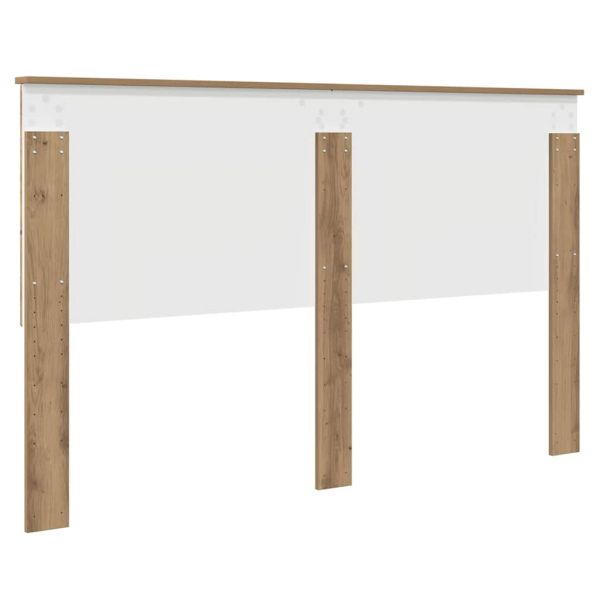 Облегалка за глава с таблото Дъб 160 cm Инженерно дърво