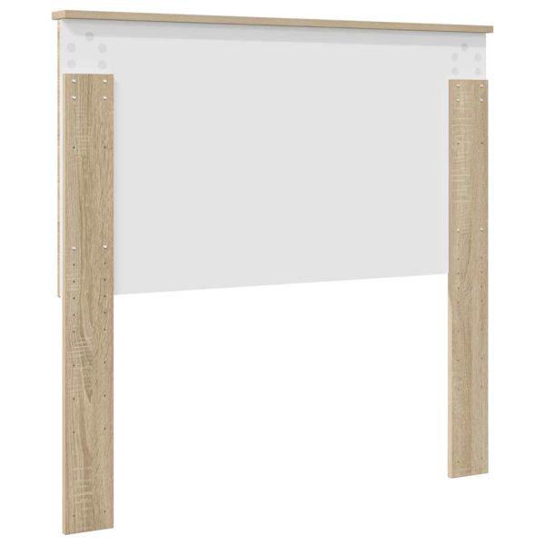 Облегалка за глава с таблото Сонома дъб 100 cm Инженерно дърво