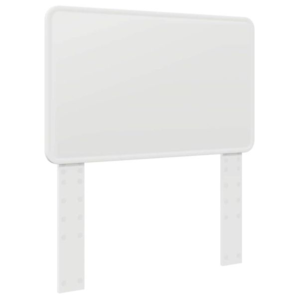 Облегалка за глава с таблото Бяло 90 cm Инженерно дърво