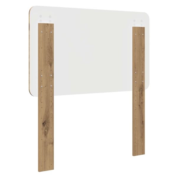 Облегалка за глава с таблото Дъб 75 cm Инженерно дърво