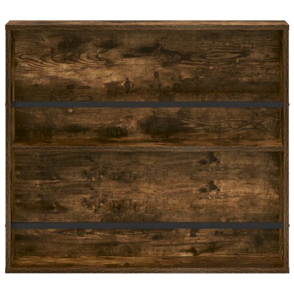 Етажерка за списания Димян дъб 80 x 12 x 70 см Инженерно дърво