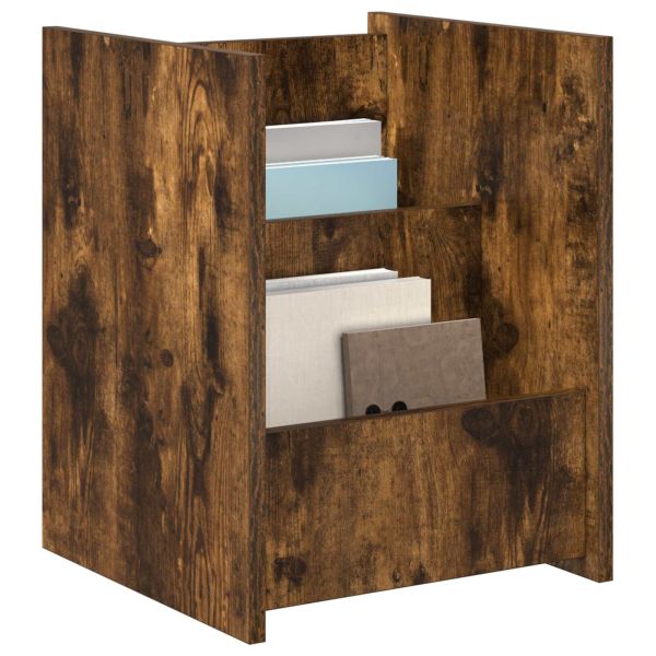 Етажерка за списания Димян дъб 35 x 35 x 45 см Инженерно дърво