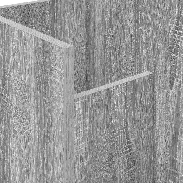 Етажерка за списания Сив Сонома 35 x 35 x 45 см Инженерно дърво