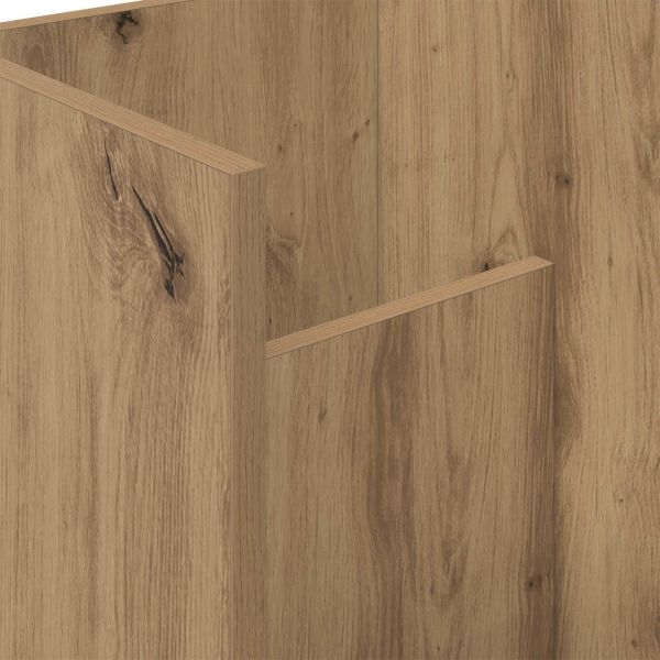 Етажерка за списания с рафт Дъб 35 x 35 x 45 см Инженерно дърво