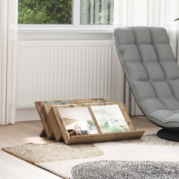 Етажерка за списания Дъб 65 x 53 x 28,5 см Инженерно дърво