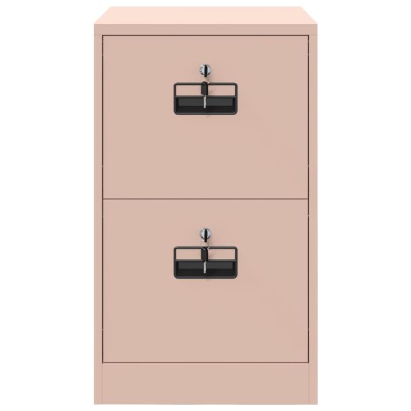 Кабинет за файлове с чекмедже с рафт Розово 44 x 50 x 106.5 см