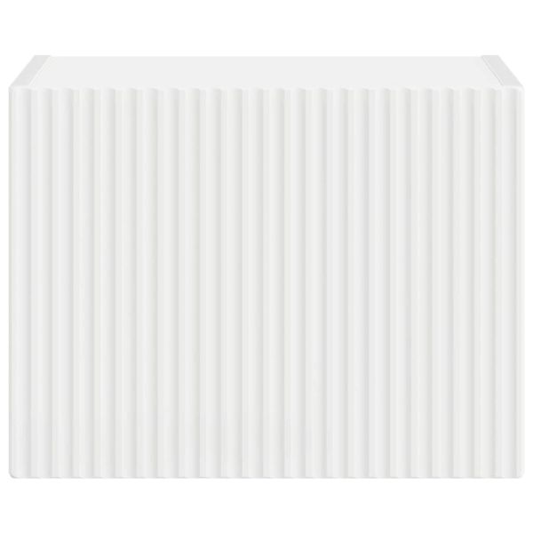 TV стенен шкаф Бяло 60 x 31 x 29.5 см Инженерно дърво