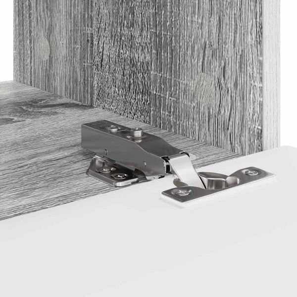 TV стенен шкаф 2 pcs Сив Сонома 60 x 31 x 29.5 см