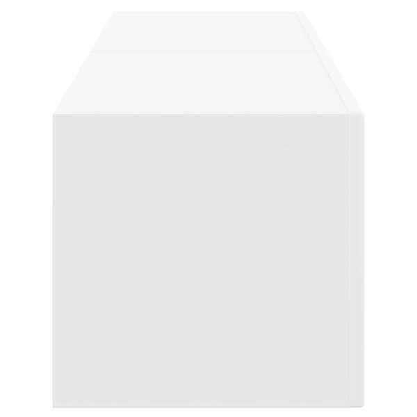 TV стенен шкаф 2 pcs Бяло 60 x 31 x 29.5 см Инженерно дърво