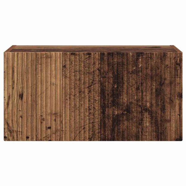 TV стенен шкаф Старо дърво 60 x 31 x 29.5 см Инженерно дърво