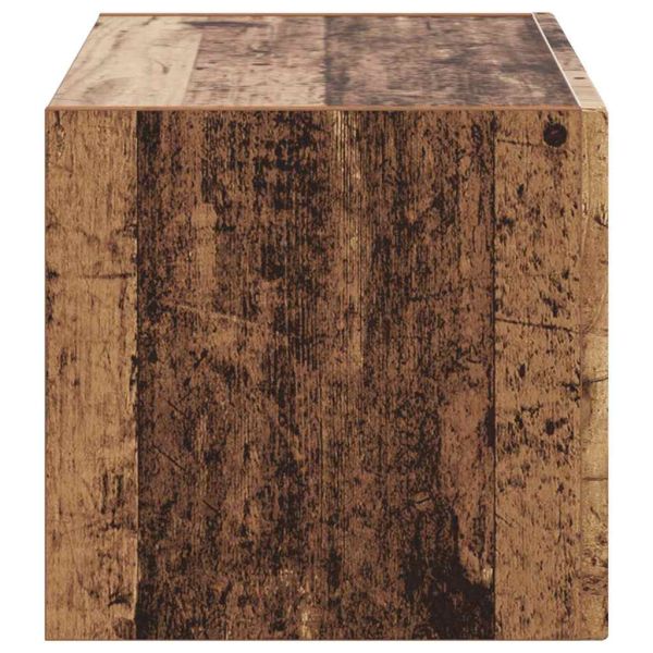 TV стенен шкаф Старо дърво 60 x 31 x 29.5 см Инженерно дърво