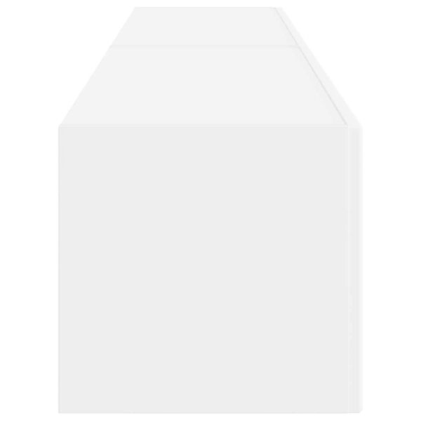 TV стенен шкаф 2 pcs Бяло 60 x 31 x 29.5 см Инженерно дърво