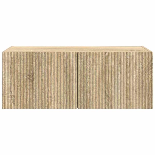 TV стенен шкаф Сонома 60 x 31 x 29.5 см Инженерно дърво