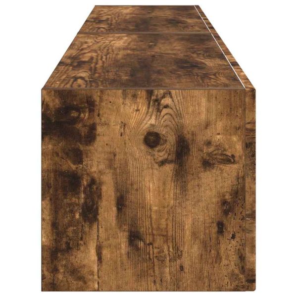 TV стенен шкаф 2 pcs Димян дъб 60 x 31 x 29.5 см