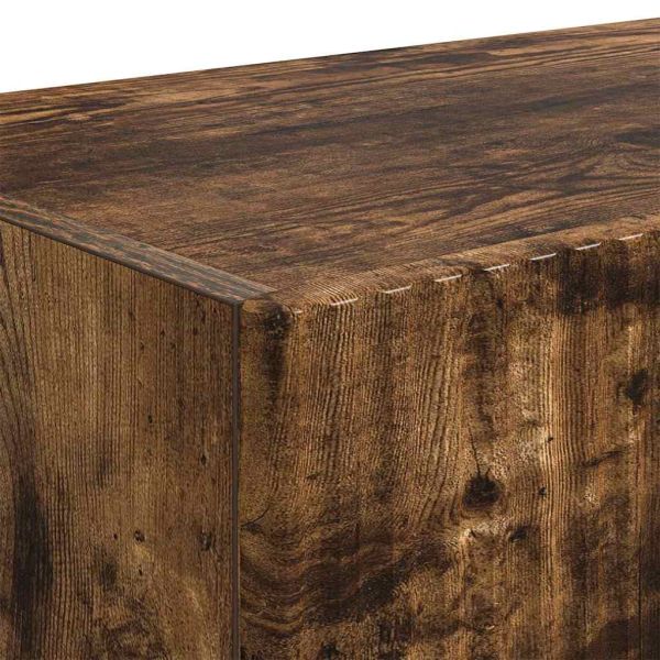 TV стенен шкаф 2 pcs Димян дъб 60 x 31 x 29.5 см