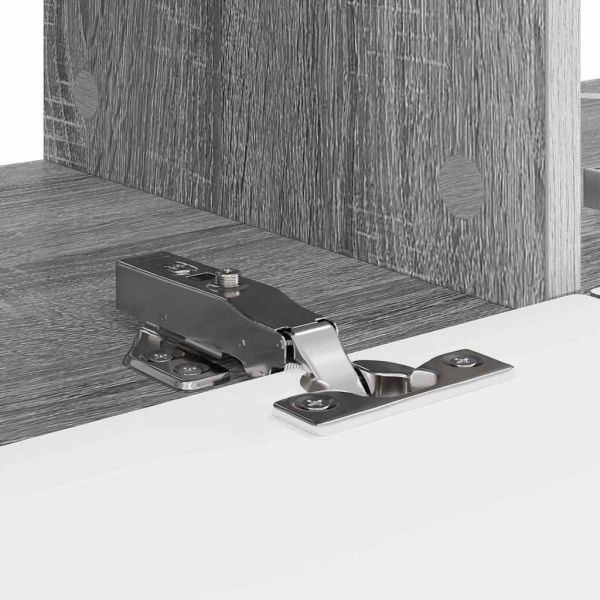 TV стенен шкаф Сив Сонома 60 x 31 x 29.5 см Инженерно дърво