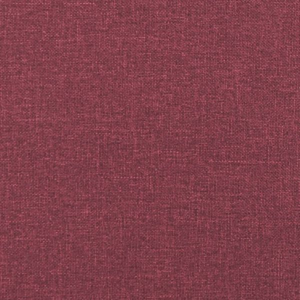 Wingback масажен стол, виненочервен, текстил