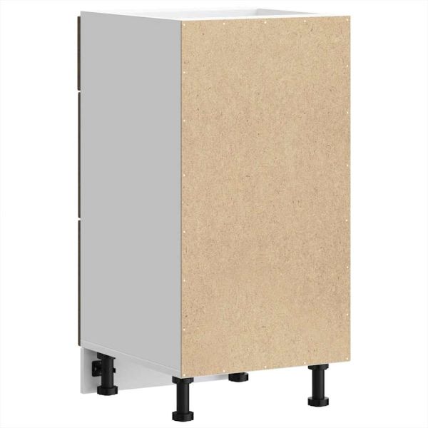 Кухненски шкаф, "Kalmar", кафяв дъб, инженерно дърво