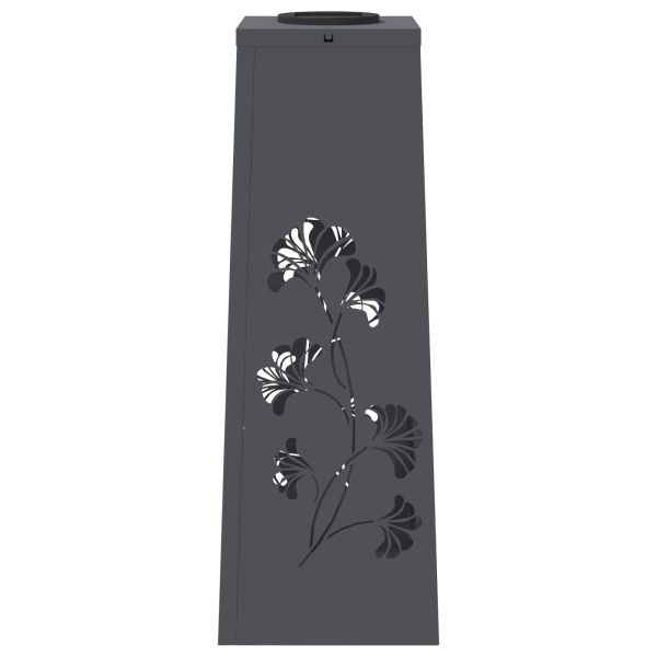 Соларна LED светлина за пътека 2 pcs Антрацит