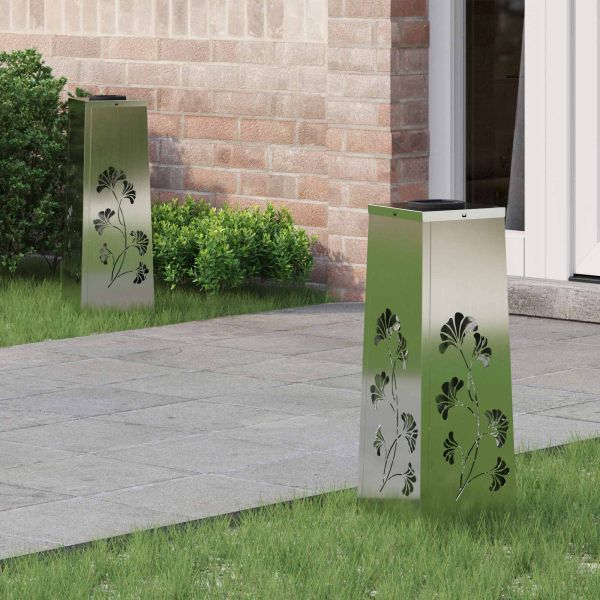 Соларна LED светлина за пътека 2 pcs Ръждясало