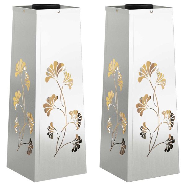 Соларна LED светлина за пътека 2 pcs Ръждясало