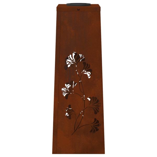 Соларна LED светлина за пътека 2 pcs Кортен стомана