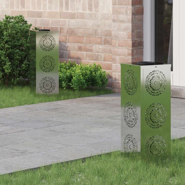 Соларна LED светлина за пътека 2 pcs Ръждясало