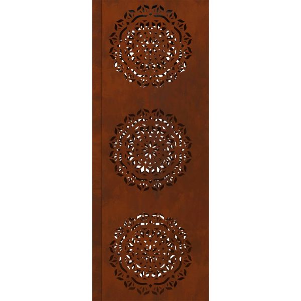 Соларна LED светлина за пътека 2 pcs Ръждясало