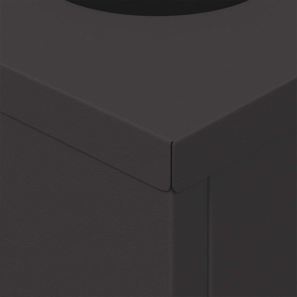 Соларна LED светлина за пътека 2 pcs Черно