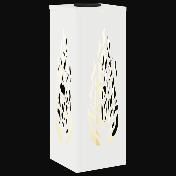 Соларна LED светлина за пътека 2 pcs Бяло