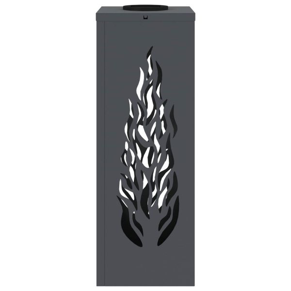 Соларна LED светлина за пътека 2 pcs Антрацит