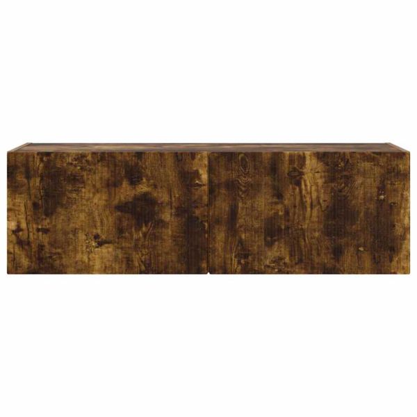 TV стенен шкаф Димян дъб 60 x 31 x 29.5 см Инженерно дърво