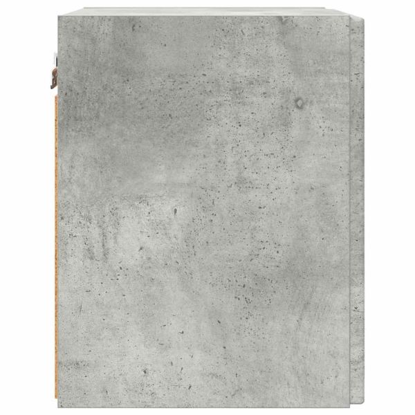 TV стенен шкаф Бетон 30 x 31 x 40 см Инженерно дърво